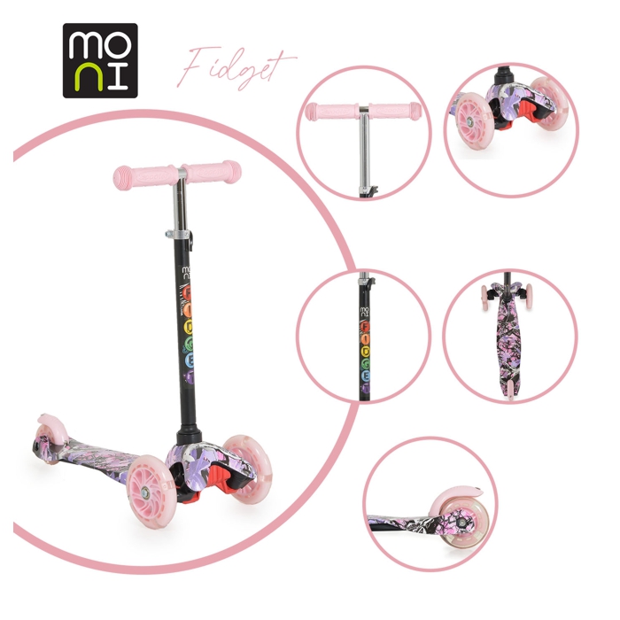 MONI Romobil Fidget Pink - Slika 2