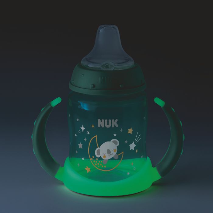 NUK Boca za učiti piti - svijetli u mraku - Zelena - Slika 3