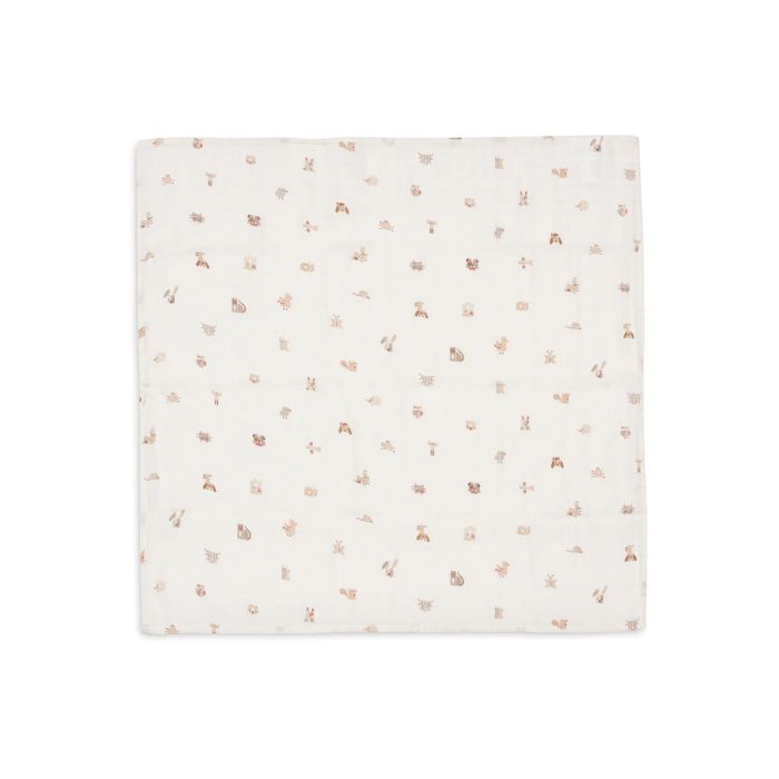 Jollein muslin pelene Animal Friends 3kom - Slika 2