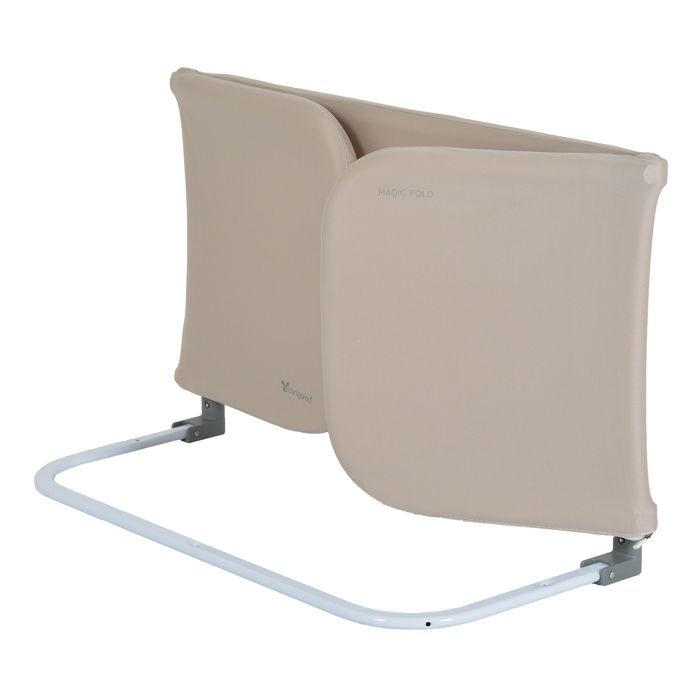 CANGAROO Sklopiva ograda za krevet Magic fold 150 cm bež - Slika 5