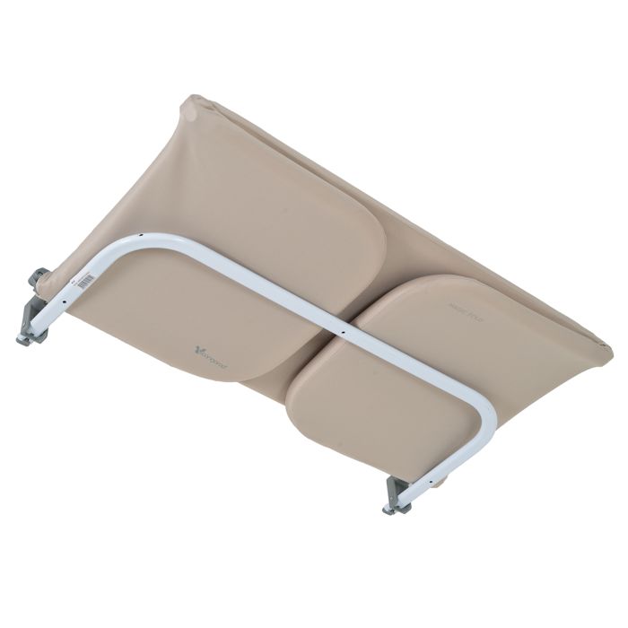 CANGAROO Sklopiva ograda za krevet Magic fold 150 cm bež - Slika 4