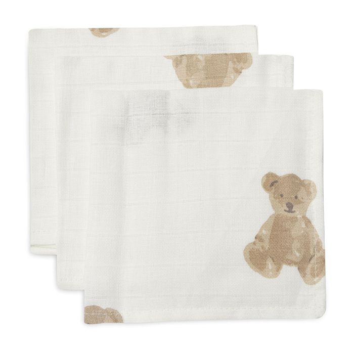 Jollein muslin krpice Teddy Bear 3kom