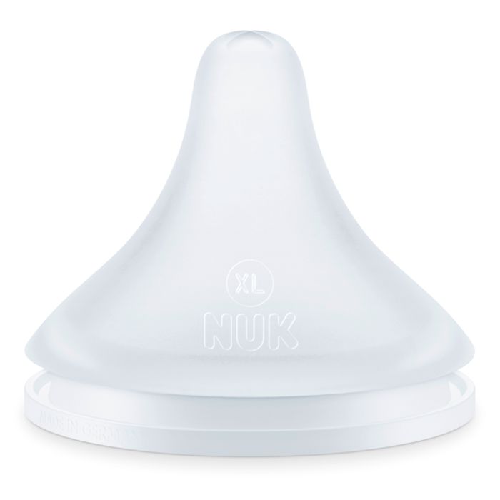 NUK PERFECT MATCH Sisač silikon 2 kom XL protok 6mj+ - Slika 2