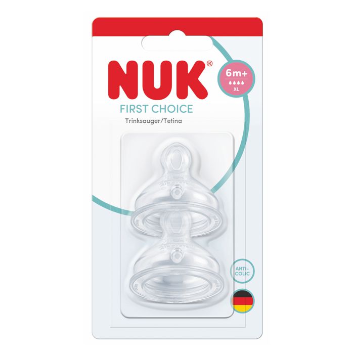 NUK Sisač First Choice Silikon 2 kom - Slika 3